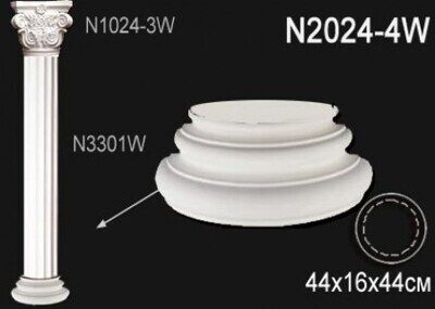 N2024-4W Колонна из полиуретана