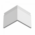 BASE 005  Напольный плинтус из ЛДФ 219×15×2400